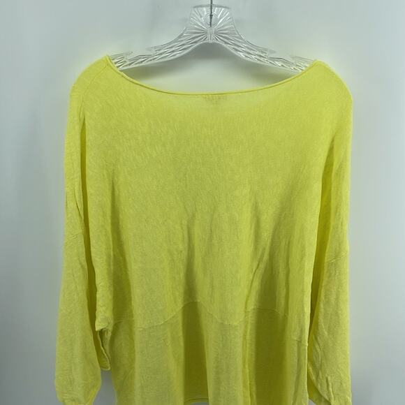 Pure Jill J. Jill 100% line wide neck drop shoulder long sleeve knit sweater L - Picture 6 of 7